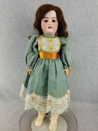 22 " Antique Bisque Head Composition German Dep Handwerck Doll " Tlc "