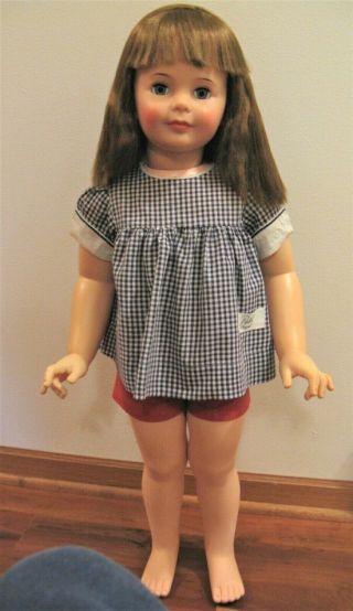 Ideal Patti Play Pal,  G 35 Vintage 35 " Red Hair Doll,  Top