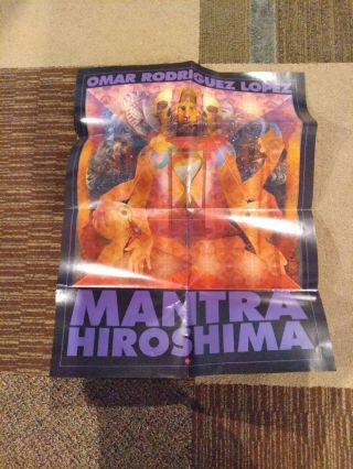 Omar Rodriguez Lopez Mars Volta Two Poster Set Mantra Hiroshima Dōitashimashite