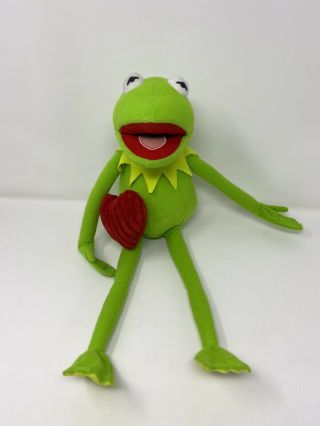 Muppets Plush Kermit The Frog Disney Just Play 18”