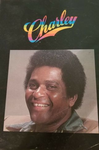 Charley Pride Concert Tour Program 1980 Rare Signed Autograph Classic Country
