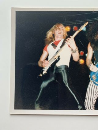 1982 VINTAGE IRON MAIDEN NUMBER OF THE BEAST CONCERT PHOTO - MURRAY AND HARRIS 3