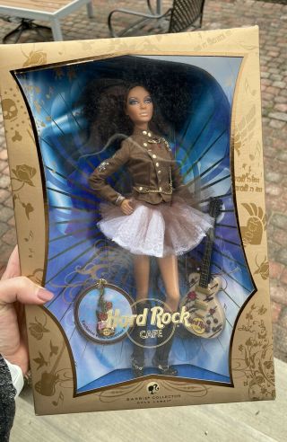 Hard Rock Cafe 2007 Gold Label Barbie Doll
