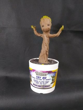 Guardians Of The Galaxy Dancing Groot Figure Jackson 5 " I Want You Back "