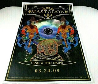 Mastodon Crack The Skye,  11x17 Poster,  Reprise Promo (2009)