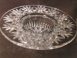 Waterford Crystal Bethany Pillar Candle Holder Or Candy Dish 8 "