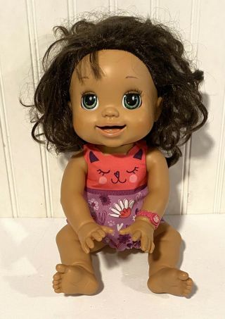 2009 Hasbro Baby Alive Real As Can Be Hispanic Doll