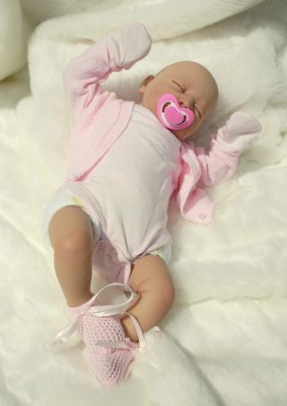 Cherish Dolls Childs Reborn Doll Lifelike Baby Big 22 " Newborn Benji Or Emma