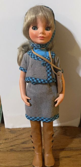 1960s Furga Italy Alta Moda 17 " Doll.