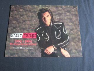 Marty Stuart—1993 Calendar
