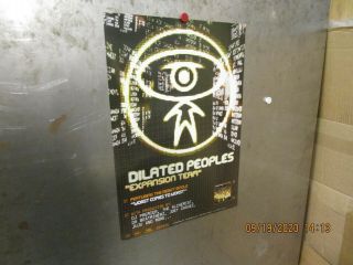 Dilated Peoples Expansion Team 2001 Promo Poster Capitol Records Made In U.  S.  A.