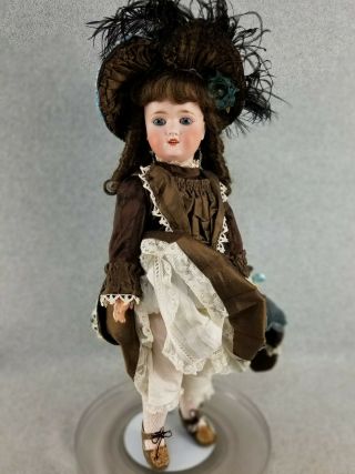 21 " Antique Bisque Head Composition German Schoenau & Hoffmeister Doll S H 1909