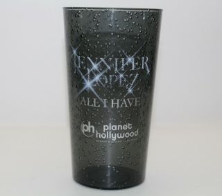 Jennifer Lopez Planet Hollywood All I Have Concert Bubble Plastic Cup