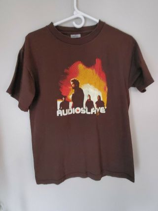 Audioslave 2003 T - Shirt Chris Cornell Soundgarden Hard Rock Metal Size Medium