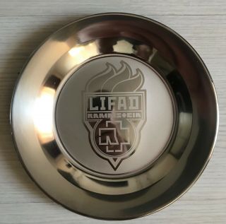 Rammstein Lifad Promotional Steel Plate