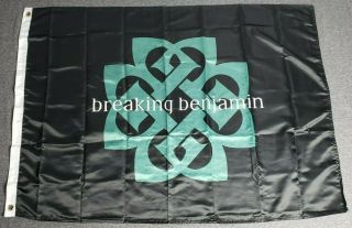 Breaking Benjamin Flag 40x28 " With Grommets Made In China