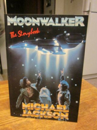 3 Copys Of Moonwalker The Storybook Michael Jackson Moon Walker Story Book X 