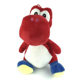 Nintendo Mario Bros Giant Red Yoshi 16” Stuffed Plush Animal Toy