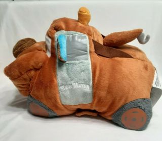 DISNEY PIXAR Tow Mater Pillow Pets CARS Plush Stuffed Animal Truck 17.  5 