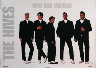 The Hives 2000 Veni Vidi Vicious Promo Poster