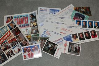 Statler Brothers Entertainment Memorabilia - - - Newsletters,  Cards,  Calendars