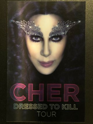 Cher Dressed To Kill Tour 2014 3d Hologram Photo Board: Stars Moonstruck Believe