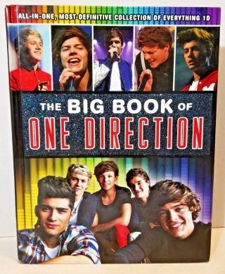 The Big Book Of One Direction 1d Hardcover Harry Styles Liam Niall Zayn Louis