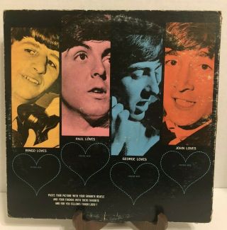 SONGS,  PICTURES AND STORIES.  THE BEATLES VEEJAY GATEFOLD MONO 2