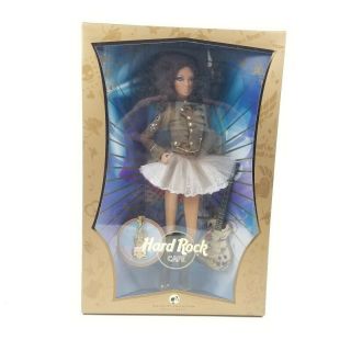 Mattel Gold Label 2007 Hard Rock Cafe Barbie Doll K7946 African - American W/coa