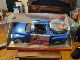 Barbie Cali Girl Car Chevy Ssr Cd Player Blue Ride Vehicle Speaker Mattel