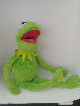 Ty Kermit The Frog Green 16 Inch Plush Stuffed Animal 2018 The Muppets Disney