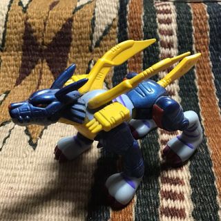Bandai Digimon Metalgarurumon 2.  5 Inch Action Figure
