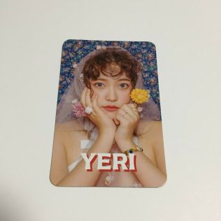 Red Velvet Japan 2nd Mini Album Sappy - Photo Card/photocard Yeri
