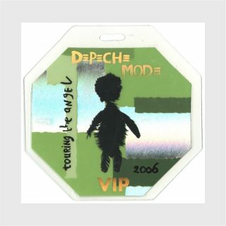 Depeche Mode 2006 Playing The Angel Concert Tour Laminated Backstage Pass Vip