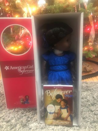 American Girl Addy& Bed & Bedding Beforever For 18 " Doll Historical Set