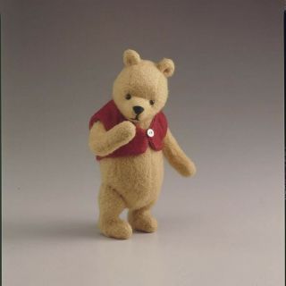 Lm R.  John Wright Winnie The Pooh Pocket Pooh Bear Mohair Le Plush Doll 1993