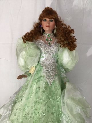 Rustie 42” Porcelain Doll “emerald” Special Edition 1 Box/packaging