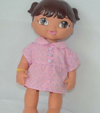2012 Mattel Dora The Explorer Ready For Potty Training Baby Doll Toy