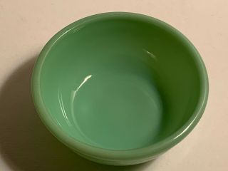 Vintage Fire King Green Jadeite Mixing Bowl Cereal Bowl " 5 "