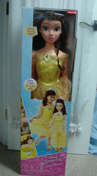 Disney Princess Belle Life Size Beauty And The Beast My Size Barbie Type 38 "