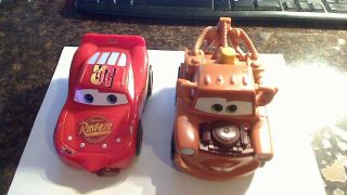 Disney Pixar Disney Cars Shake N Go Lightning Mcqueen & Tow Mater