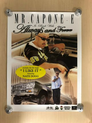 Vintage Mr.  Capone - E Always And Forever Promo Poster 18 " X24 "