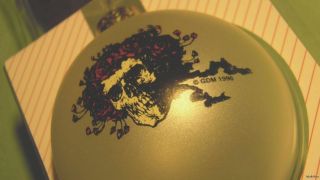 Grateful Dead Skull And Roses Xmas Ornament 90s Stanley Mouse Jerry Garcia 1996