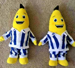 Bananas In Pyjamas Classic Soft Toy Plush 30.  5 Cm - B1,  B2 Set Of 2