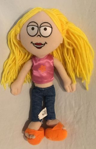 10” Lizzie Mcguire Plush Disney Show Hilary Duff Yarn Hair Toy Factory.