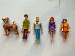 2001 Hanna Barbera Scooby Doo,  Shaggy,  Velma,  Fred And Daphne