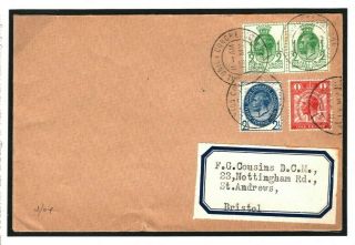GB 1929 PUC Cover POSTAL UNION CONGRESS Special CDS Label {samwells}K187a 2