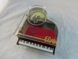 ELVIS LOVE ME TENDER PIANO MUSIC BOX RARE,  VINTAGE 3