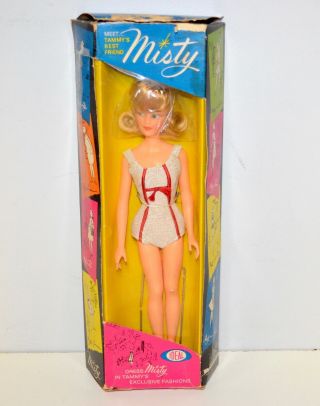 Vintage 1960s Ideal Toys Tammy’s Friend Misty Doll
