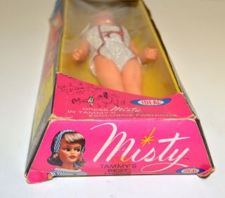 Vintage 1960s Ideal Toys Tammy’s Friend Misty Doll 3